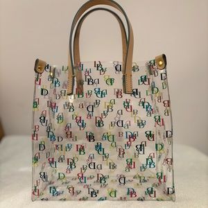 Dooney and Bourke Acrylic Clear Lunch Bag. NWOT. $45.00